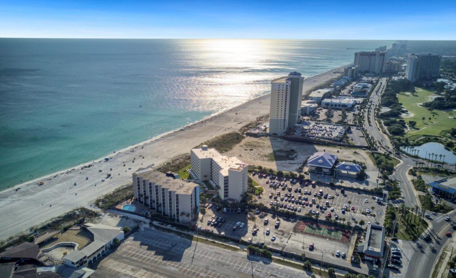 Seas The Day - Top Of The Gulf 320 - Beach Front Resort - Free Beach Chair Service 파나마 시티 외부 사진