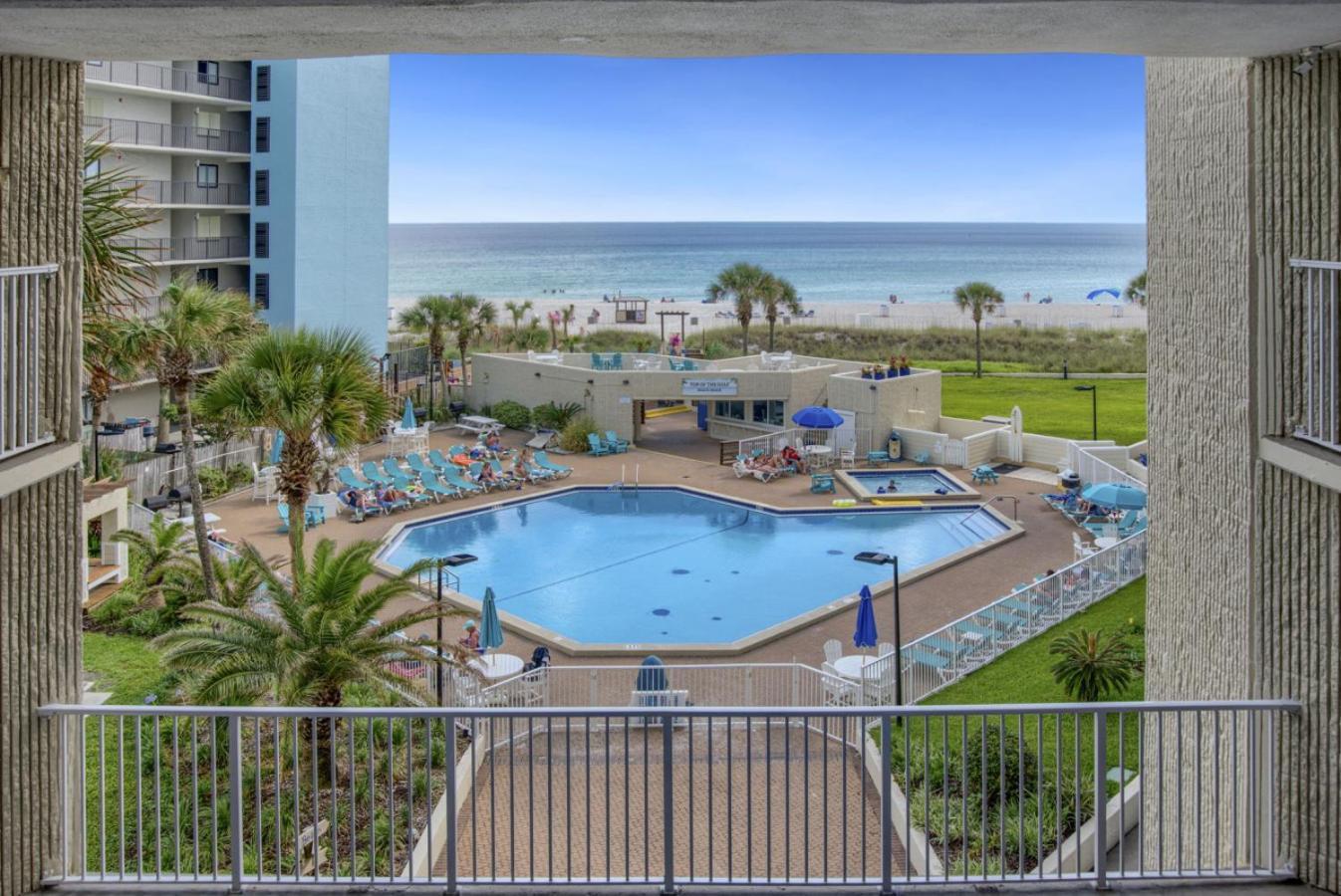Seas The Day - Top Of The Gulf 320 - Beach Front Resort - Free Beach Chair Service 파나마 시티 외부 사진