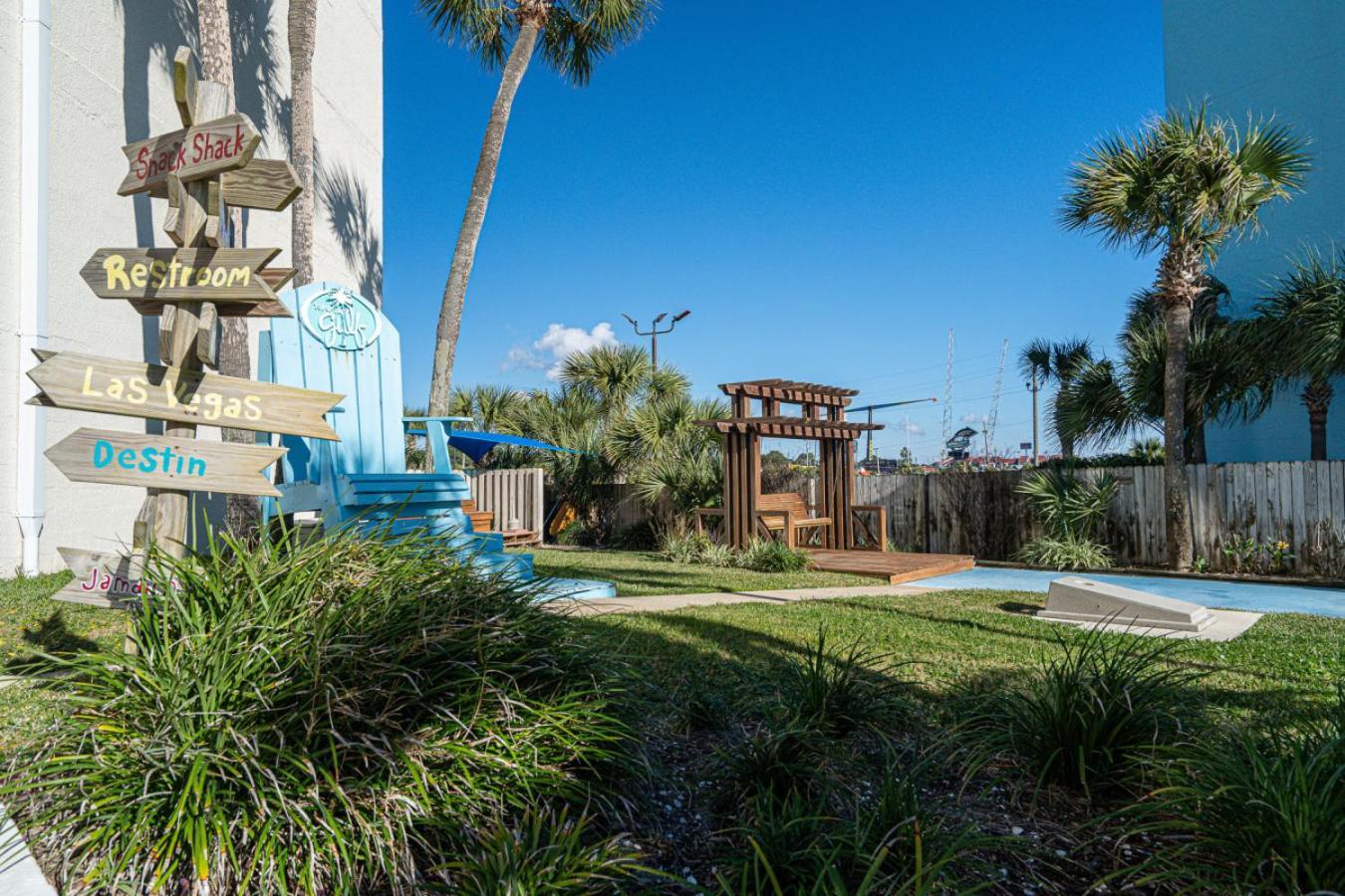 Seas The Day - Top Of The Gulf 320 - Beach Front Resort - Free Beach Chair Service 파나마 시티 외부 사진